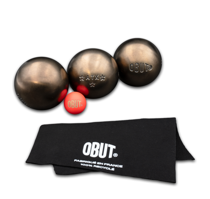 Boules Obut ATX 3 étoiles strie 0