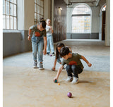 Boules Obut Enfant Indoor Outdoor violet pailleté