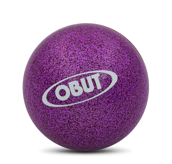 Boules Obut Enfant Indoor Outdoor violet pailleté